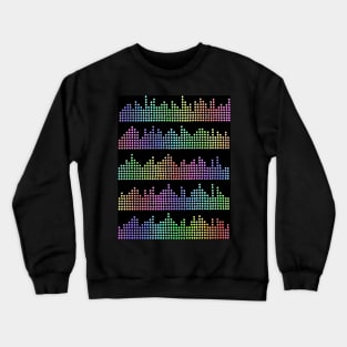 MUSIC  Equalizer Bars Beats Crewneck Sweatshirt